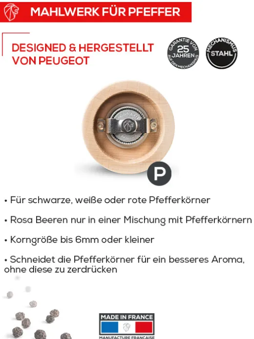 Peugeot Saveurs BBQ^ Geschenke Unter 100€|Pfeffermühlen