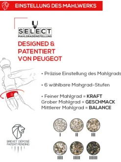 Peugeot Saveurs Paris u'Select^ Geschenke Unter 50€|Salzmühlen