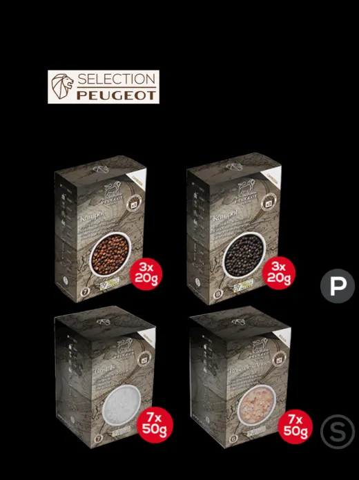 Peugeot Saveurs Premium Pepper and Salt Selection 1^ Gewürze